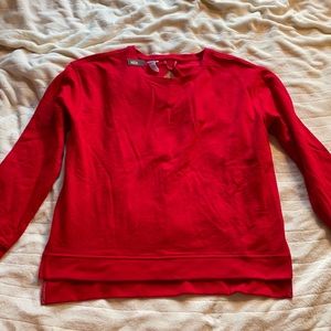 Red Victoria Sport Sweatshirt